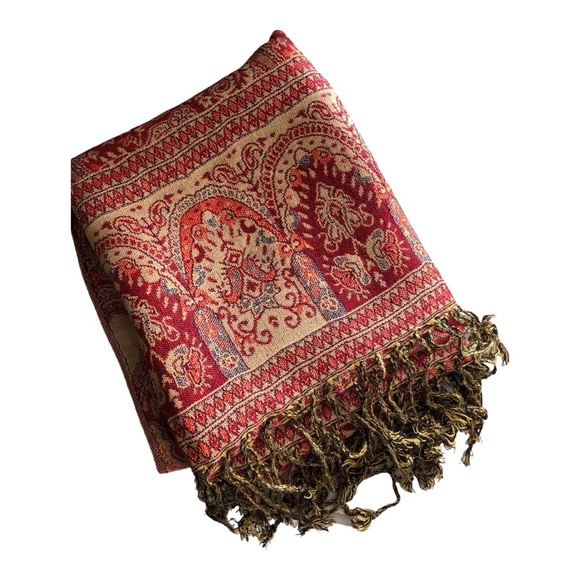 PASHMINA SCARF/WRAP 60x27” - Picture 3 of 5